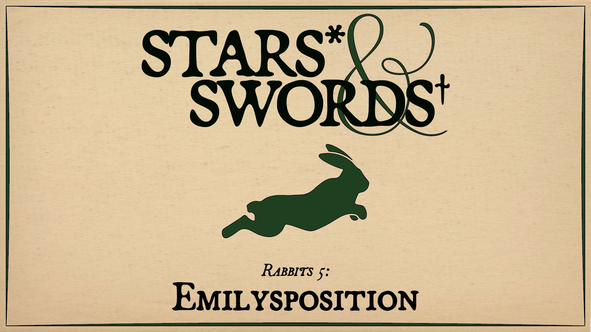 Rabbits 5: Emilysposition